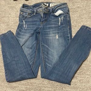 size 3 indigo rein ripped jeans